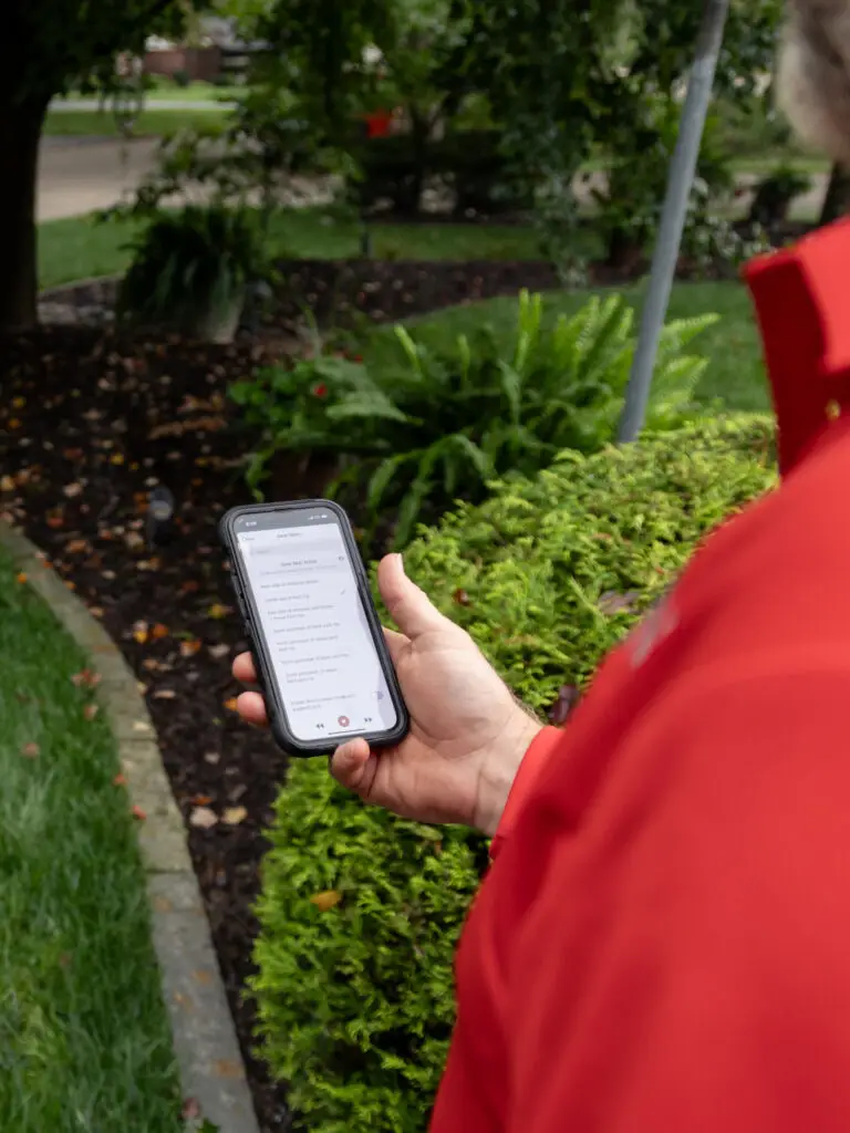 sprinkler upgrades phone screen